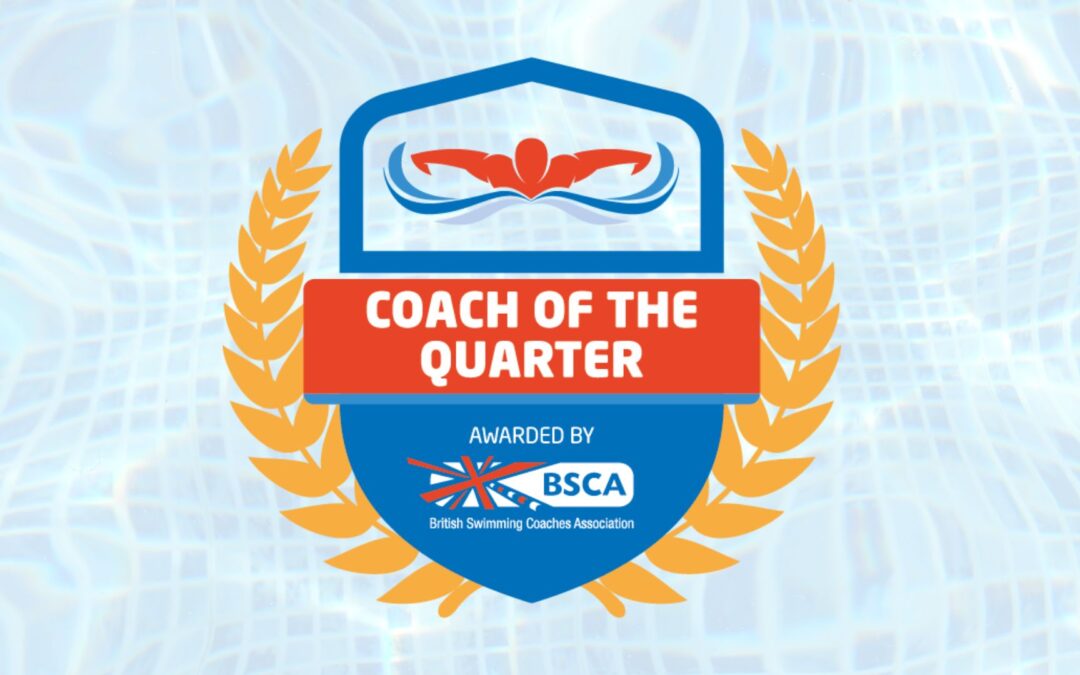 Coach of the Quarter Nominations are open for Quarter 3 (July – Sep)